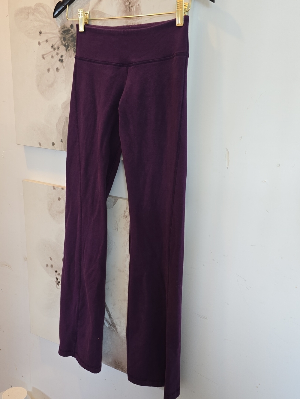 Vintage Lululemon Purple Super Thick Sweatpants - 2